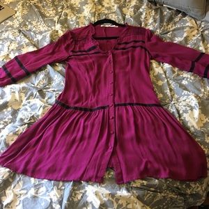 Magenta Urban Outfitters Dress